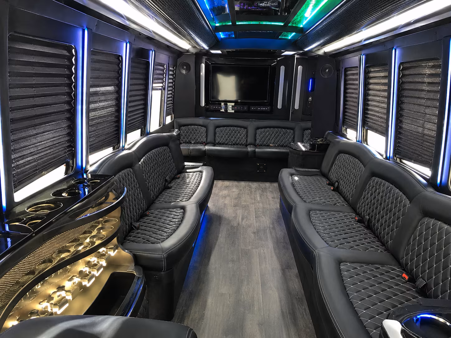 cathedral city wedding party bus rental