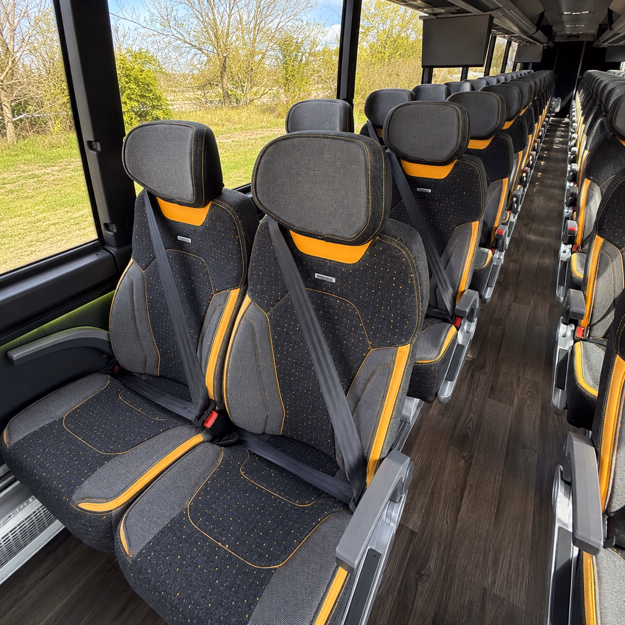 charter buses for multi day government operations and training events