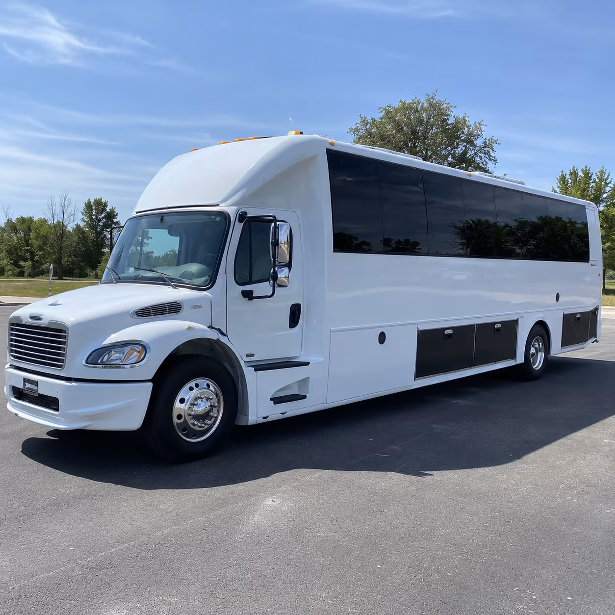 coachella 40 passenger party bus