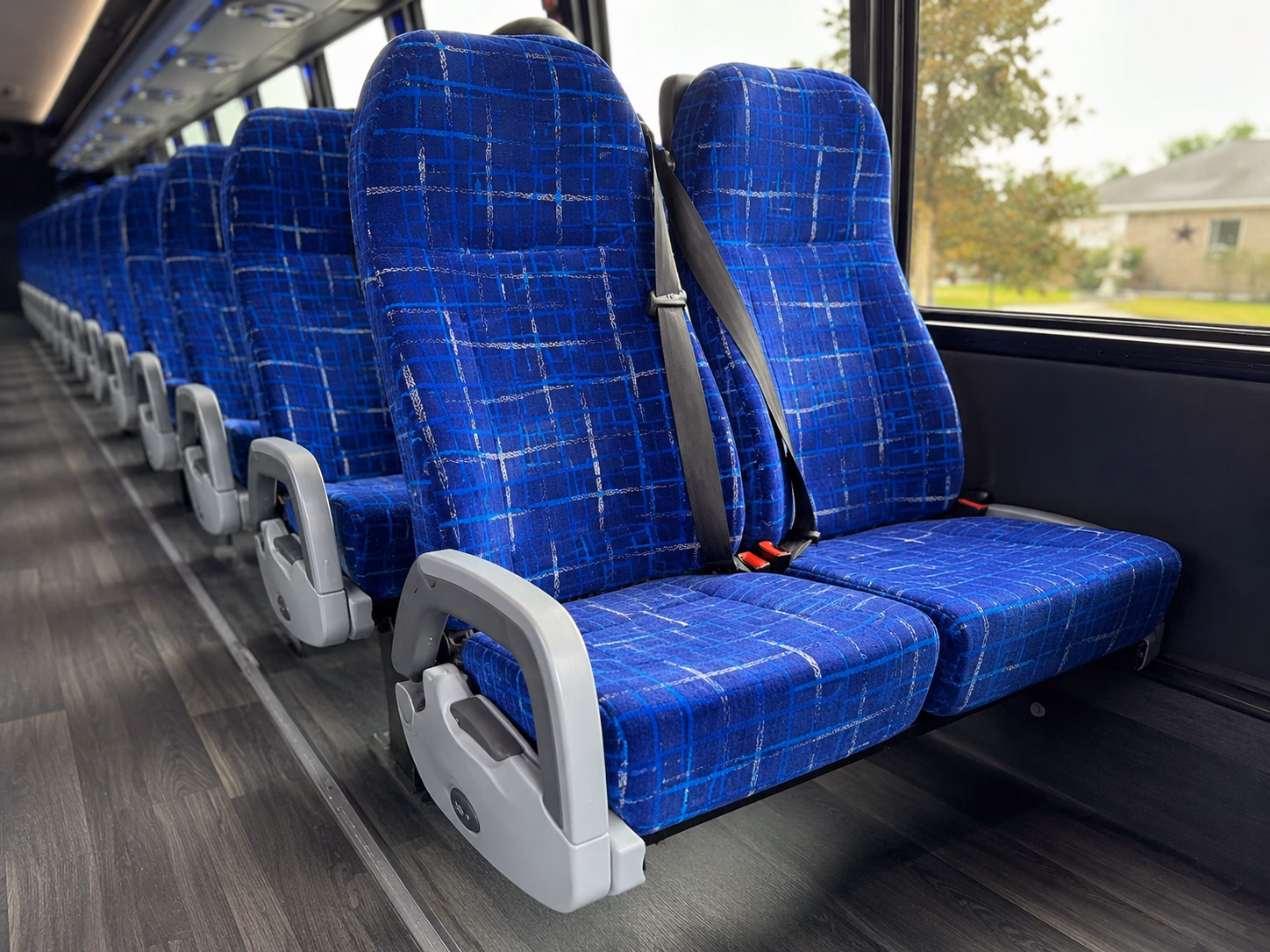 temecula charter bus rental interior