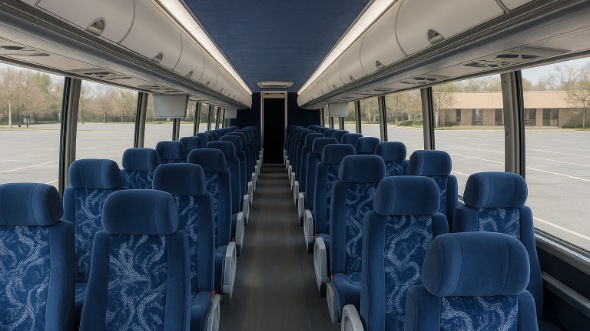 cathedral city 54 passenger charter bus rental