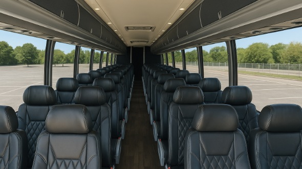cathedral city 56 passenger charter bus rental